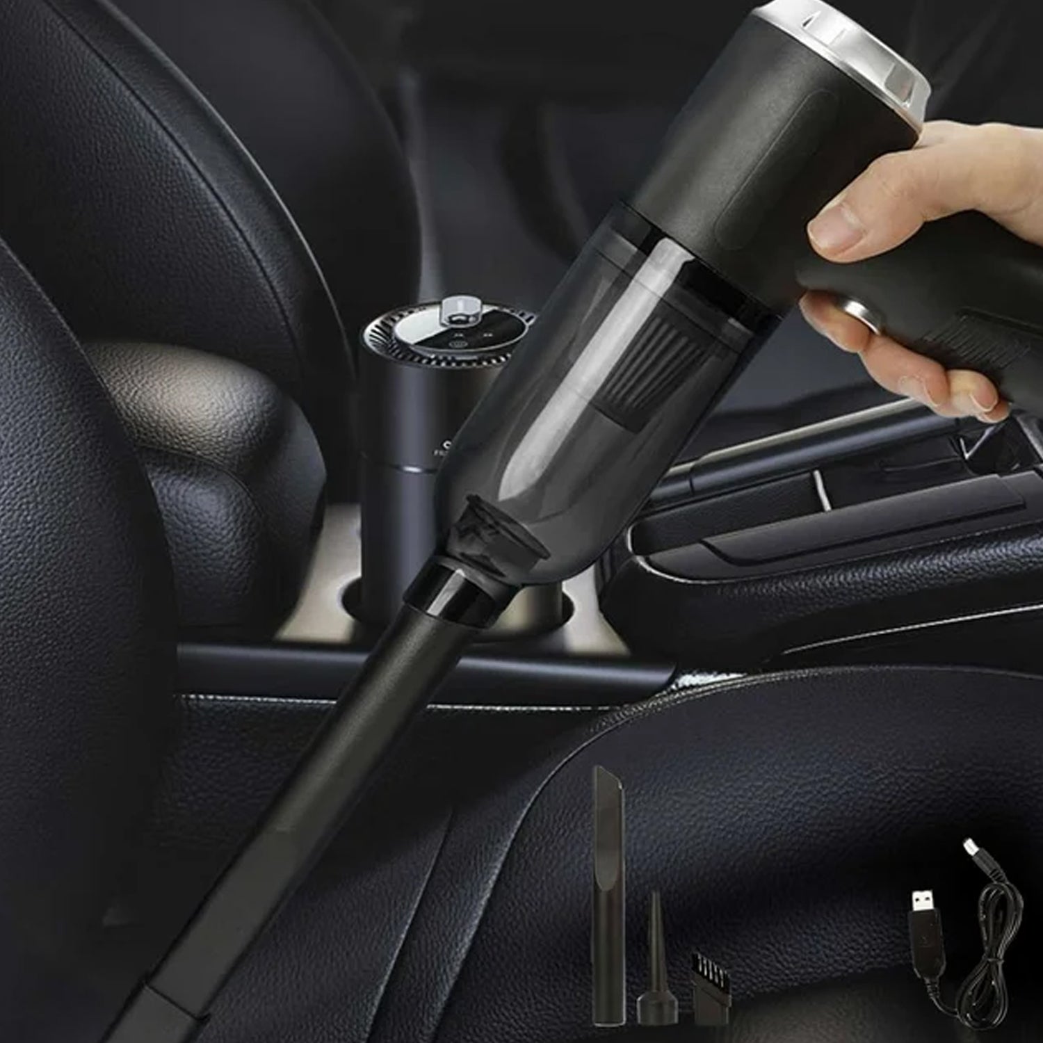 3 in 1 Mini Car Vacuum – Wireless, Rechargeable, Blower & Dust Cleaner for Car, Home & Keyboard 3 in 1 Mini Car Vacuum – Wireless, Rechargeable, Blower & Dust Cleaner for Car, Home & Keyboard